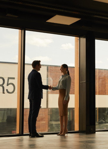 A modern office interior